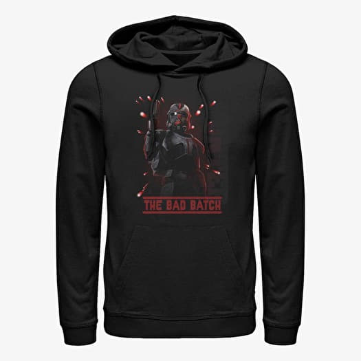 Merch Star Wars: The Bad Batch - Hunter Batch Unisex Hoodie Black