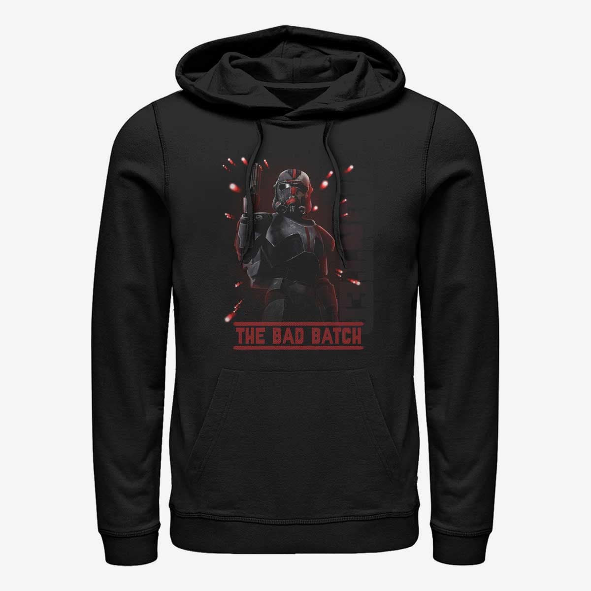 Суитчъри Merch Star Wars: The Bad Batch - Hunter Batch Unisex Hoodie Black