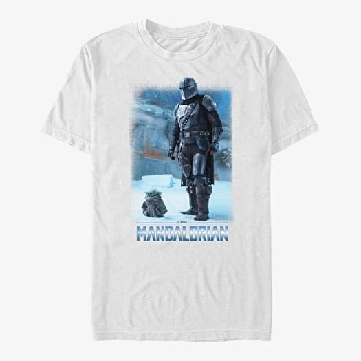 Merch Star Wars: The Mandalorian - MandoMon Epi2 Cute Unisex T-Shirt White
