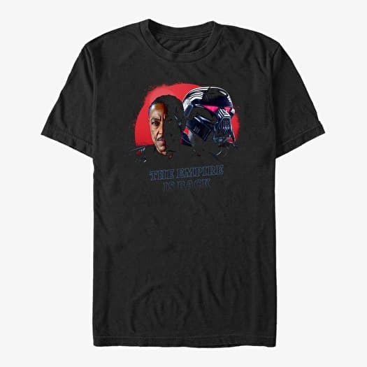 Тениска Merch Star Wars: The Mandalorian - MandoMon Epi7 Dark Force Unisex T-Shirt Black