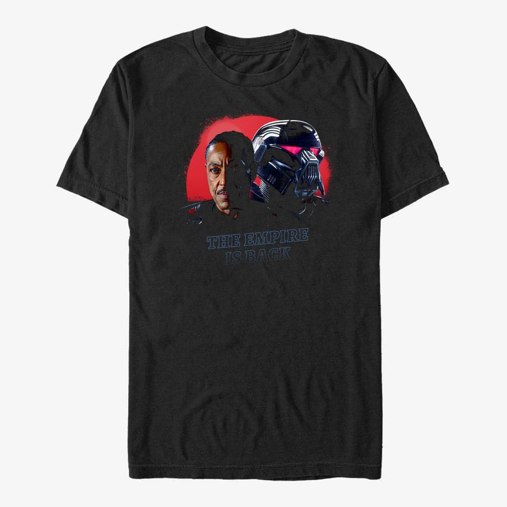 T-shirts Merch Star Wars: The Mandalorian - MandoMon Epi7 Dark Force Unisex T-Shirt Black
