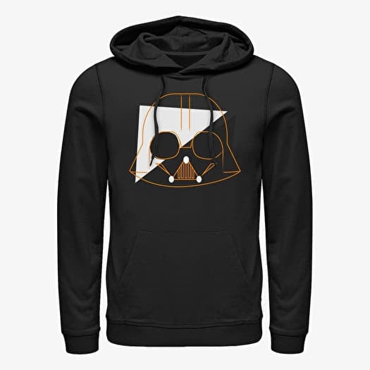 Merch Star Wars: Classic - Spooky Vader Lines Unisex Hoodie Black
