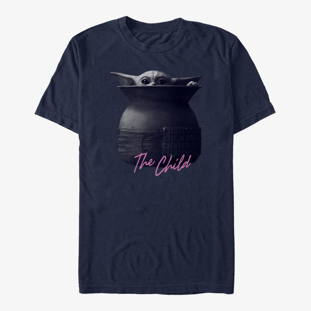 T-Shirts Merch Star Wars: The Mandalorian - MandoMon Epi2 Shared Unisex T-Shirt Navy Blue