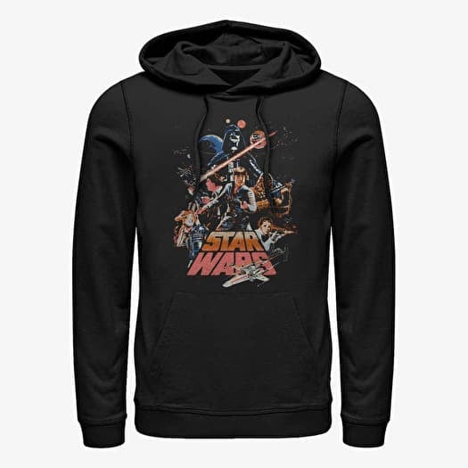 Sweatshirts Merch Star Wars Classic Stand And Fight Unisex Hoodie Black Queens