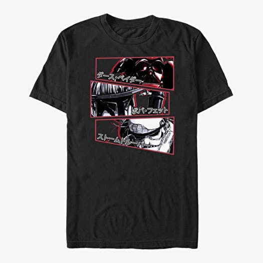 Merch Star Wars: Visions - STV StackedPanels Unisex T-Shirt Black
