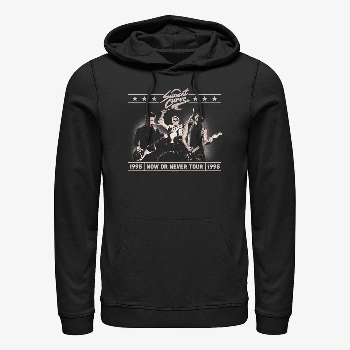 Hoodies and sweatshirts  Merch Netflix Julie And The Phantoms - Sunset Curve Concert Unisex Hoodie Black