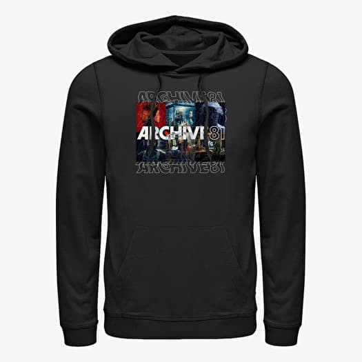 Sudadera Merch Netflix Archive 81 - STACK LOGO BOXUP Unisex Hoodie Black