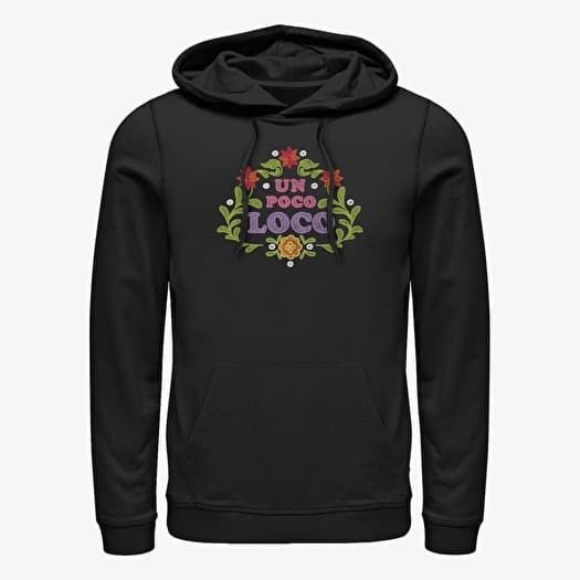 Hanorac Merch Pixar Coco - Un Poco Loco Floral Emb Unisex Hoodie Black