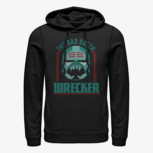 Merch Star Wars: Clone Wars - Bad Batch Badge Unisex Hoodie Black