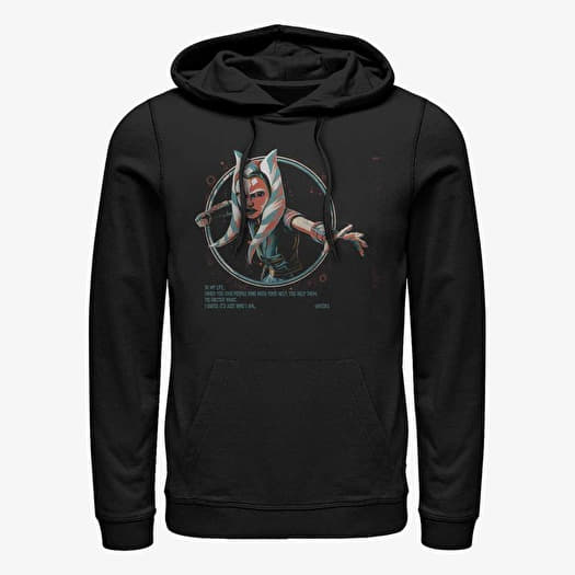 Sweatshirt Merch Star Wars: Clone Wars - Just Who I Am Unisex Hoodie Black