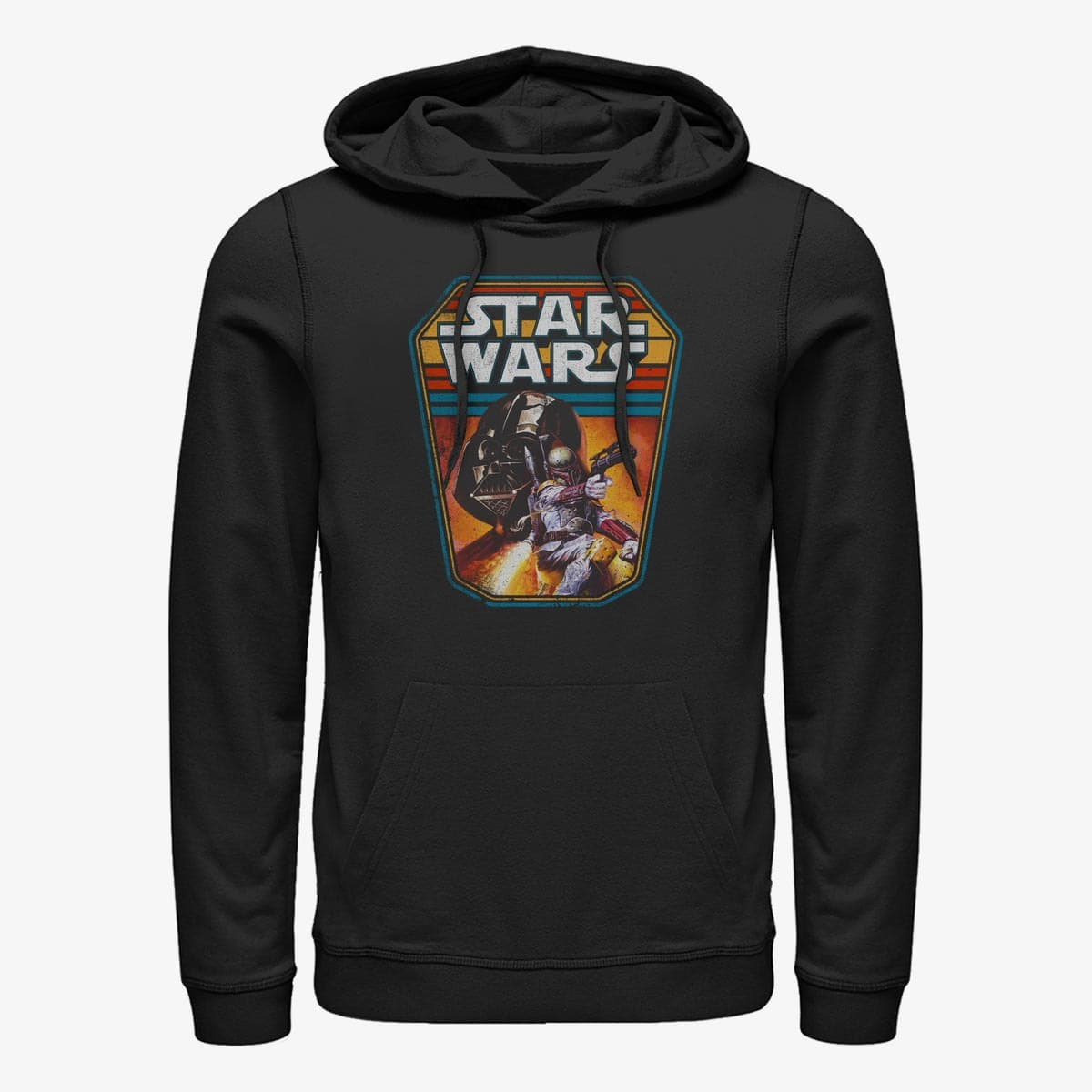 Sweaters Merch Star Wars - Vintage Pop Unisex Hoodie Black