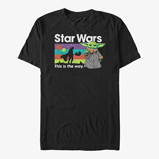 T-shirt Merch Star Wars: The Mandalorian - Goin My Way Unisex T-Shirt Black