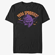 Merch Star Wars - Yoda Spooky Unisex T-Shirt Black