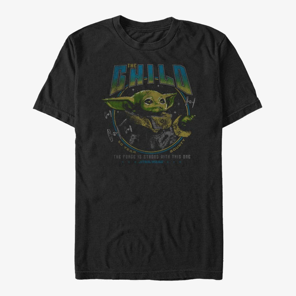 T-Shirts Merch Star Wars: The Mandalorian - Sweet Child Unisex T-Shirt Black