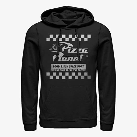 Sweat-shirt Merch Pixar Toy Story - Pizza Planet Box Unisex Hoodie Black