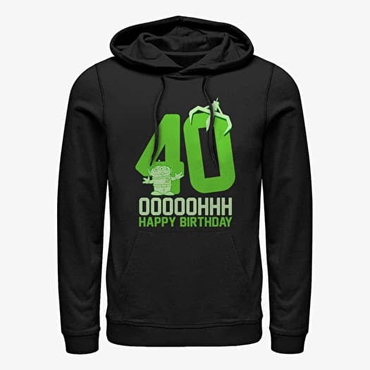Sweatshirt Merch Pixar Toy Story - Ooohh Forty Unisex Hoodie Black