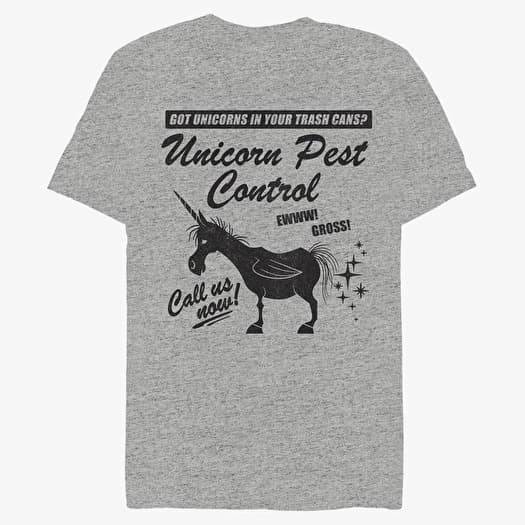 Póló Merch Pixar Onward - UNICORN PEST CONTROL Unisex T-Shirt Heather Grey