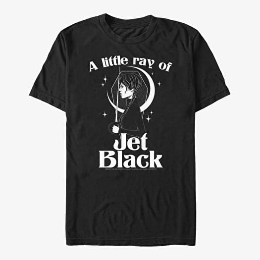 T-shirt Merch MGM Wednesday - Ray Of Jet Black Unisex T-Shirt Black