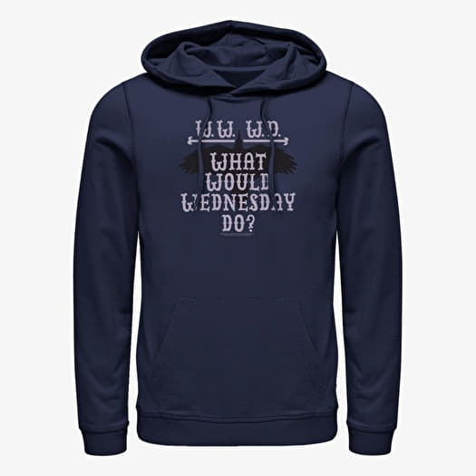 Sweat-shirt Merch MGM Wednesday - What Wednesday Do Unisex Hoodie Navy Blue
