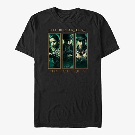 T-särk Merch Netflix Shadow and Bone - No Mourners Boxes Unisex T-Shirt Black