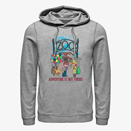 Φούτερ Merch Pixar Up - Zoo Adventure Unisex Hoodie Heather Grey