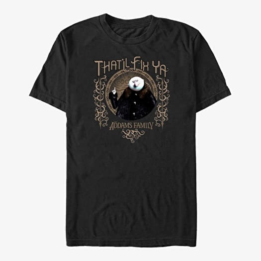 T-skjorte Merch MGM The Addams Family - Fix Ya Unisex T-Shirt Black