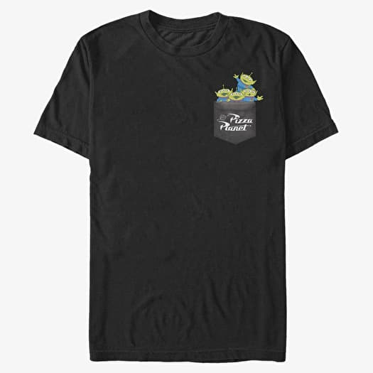 T-shirt Merch Pixar Toy Story - Alien Pocket Unisex T-Shirt Black