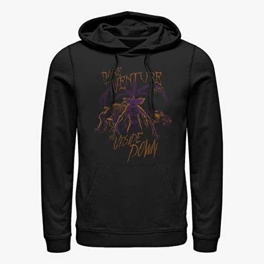 Felpa Merch Netflix Stranger Things - Upside Down Venture Unisex Hoodie Black