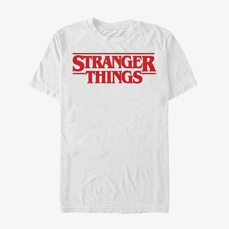 Merch Netflix Stranger Things - Stranger Things Unisex T-Shirt White