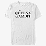 Merch Netflix The Queen's Gambit - Merch Logo Unisex T-Shirt White