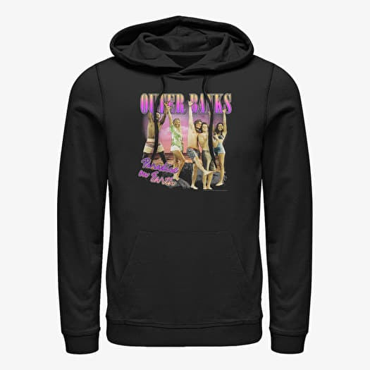 Sweatshirt Merch Netflix Outer Banks - Squad Unisex Hoodie Black