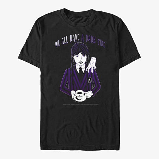 Maglietta Merch MGM Wednesday - Dark Side Unisex T-Shirt Black