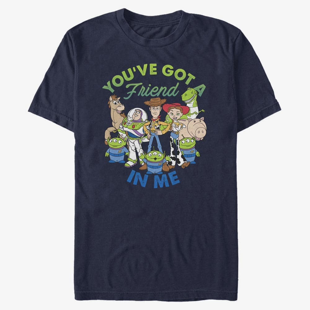 T-Shirts Merch Pixar Toy Story - Friendship Unisex T-Shirt Navy Blue
