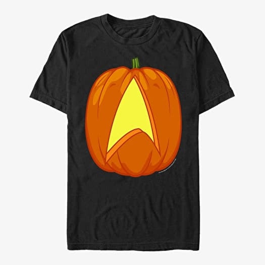 T-skjorte Merch Paramount Star Trek - Trek Pumpkin Unisex T-Shirt Black