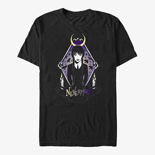 Maglietta Merch MGM Wednesday - Wednesday Nevermore Unisex T-Shirt Black