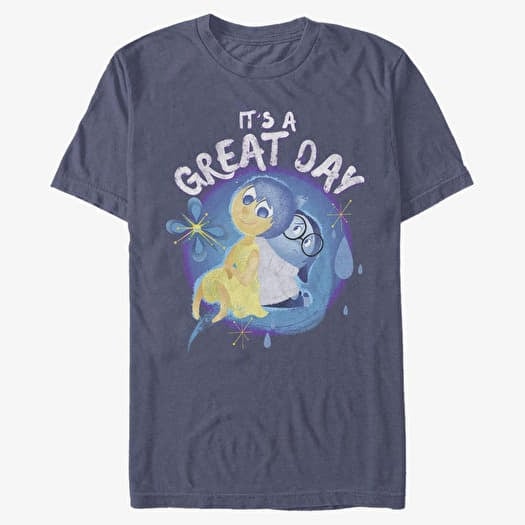 Camiseta Merch Pixar Inside Out - Great Day Unisex T-Shirt Navy Blue