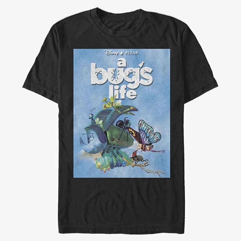 T-shirt Merch Pixar A Bug's Life - Bug's Life Poster Unisex T-Shirt Black