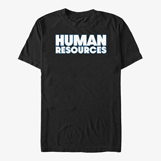 Majica Merch Netflix Human Resources - HR Logo Unisex T-Shirt Black