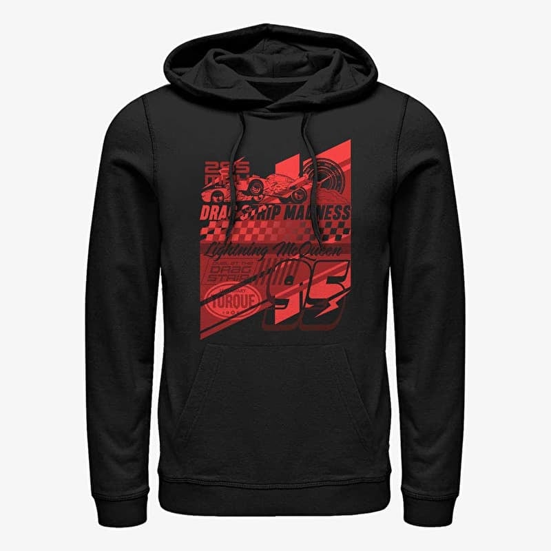 Φούτερ Merch Pixar Cars 2 - Layered McQueen Unisex Hoodie Black