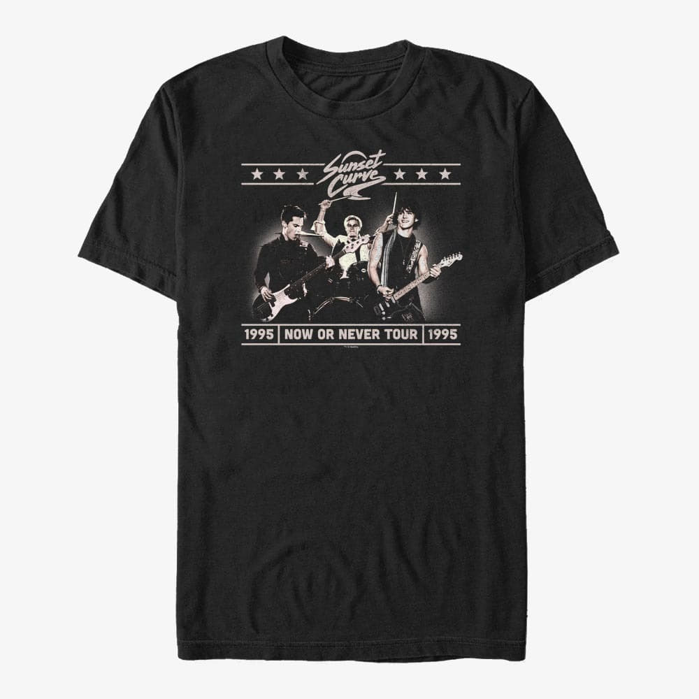 T-shirts Merch Netflix Julie And The Phantoms - Sunset Curve Concert Unisex T-Shirt Black