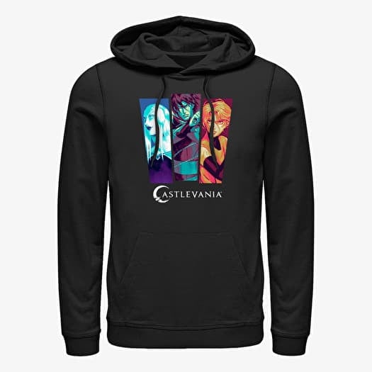 Felpa Merch Netflix Castlevania - Panel Pop Unisex Hoodie Black