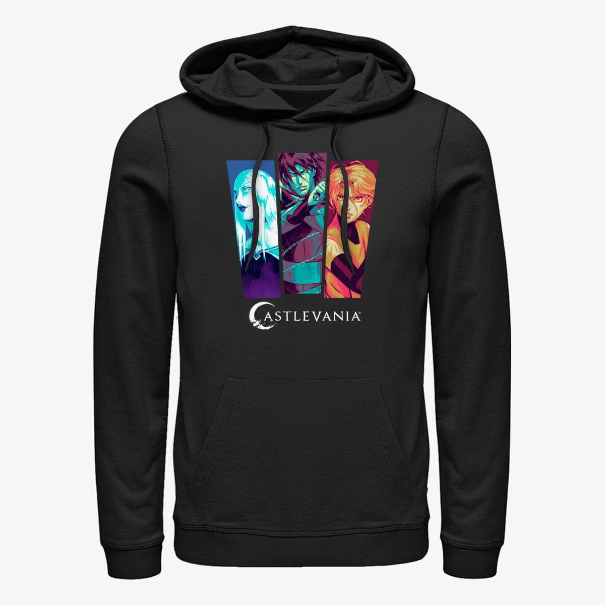 Суитчъри Merch Netflix Castlevania - Panel Pop Unisex Hoodie Black