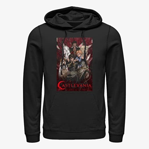 Sweatshirt Merch Netflix Castlevania - Vertical 1 Unisex Hoodie Black