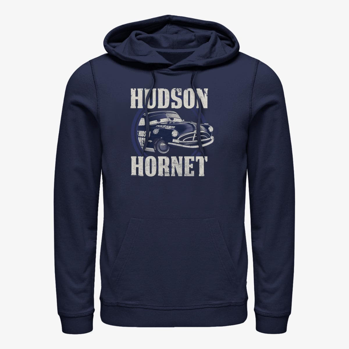 Hoodies and sweatshirts  Merch Pixar Cars 1-2 - Hornet Unisex Hoodie Navy Blue