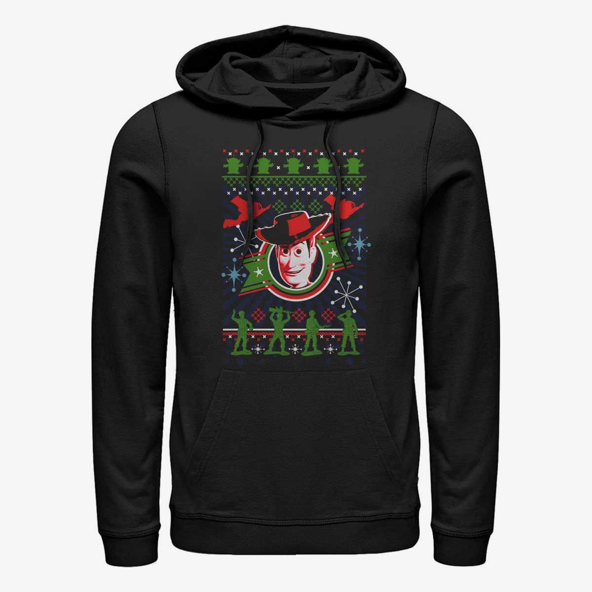 Sweatshirts Merch Pixar Toy Story 1-3 - Winter Stitches Unisex Hoodie Black