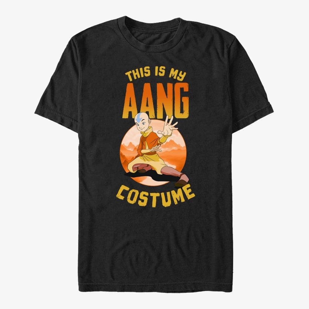 T-shirts Merch Paramount Avatar: The Last Airbender - Aang Costume Unisex T-Shirt Black