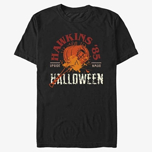 Maglietta Merch Netflix Stranger Things - Halloween '85 Unisex T-Shirt Black