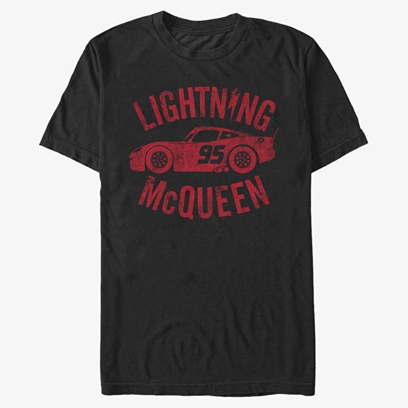 T-shirt Merch Pixar Cars 3 - Race Ready Unisex T-Shirt Black