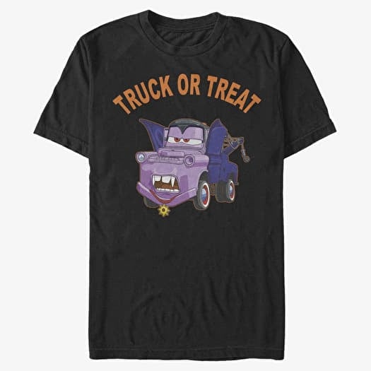 Camiseta Merch Pixar Cars 1-2 - Truck Or Treat Color Unisex T-Shirt Black