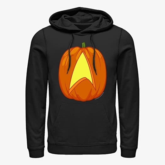 Sweatshirt Merch Paramount Star Trek - Trek Pumpkin Unisex Hoodie Black